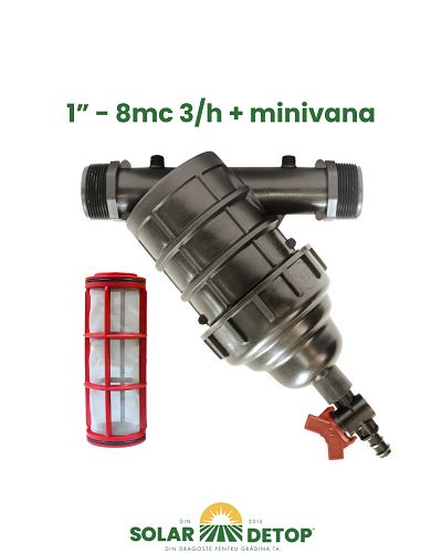 Filtru sita 1 - 8mc 3/h + minivana