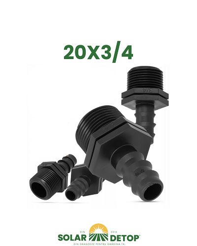 Conector V FE 20x3/4