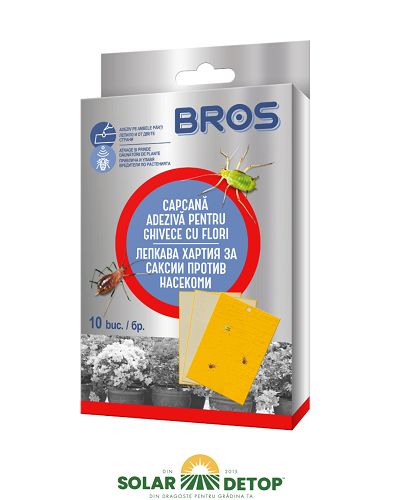 Bros Capcana Adeziva Flori