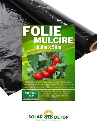 Folie Mulch 0.8mx 50m
