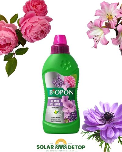 Ingrasamant Biopon plante cu flori 500ml