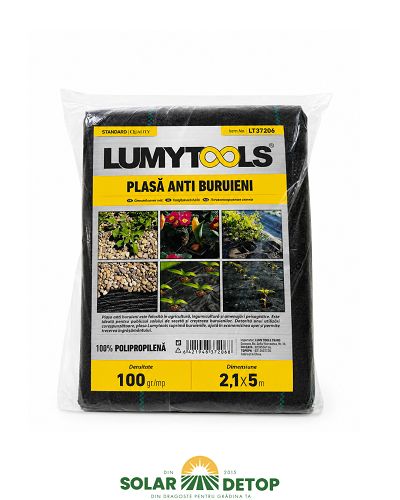 Plasă anti buruieni agrotextil 2.1 m x 5 m – Lumy Tools